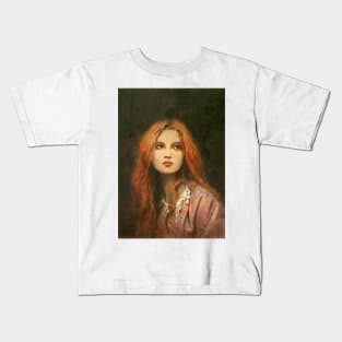 Pre-Raphaelite Muse Kids T-Shirt